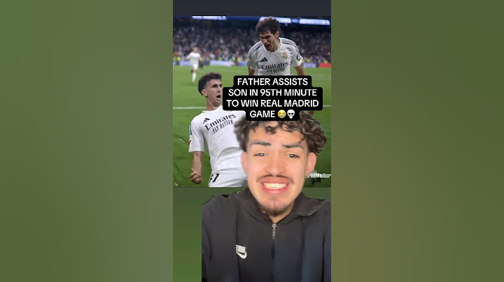 Father Assists Son To Save Real Madrid In 95th Minute Vs Mallorca 💀