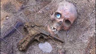 РАСКОПКИ НЕМЕЦКИХ СОЛДАТ ВОВ / WW2 METAL DETECTING