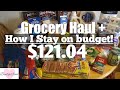 Grocery Shop with me/  Budget friendly Wal-Mart grocery haul