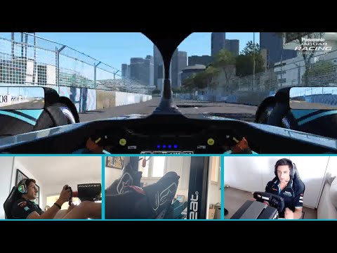 Panasonic Jaguar Racing | Race at Home – Mitch Evans Hong Kong Lap