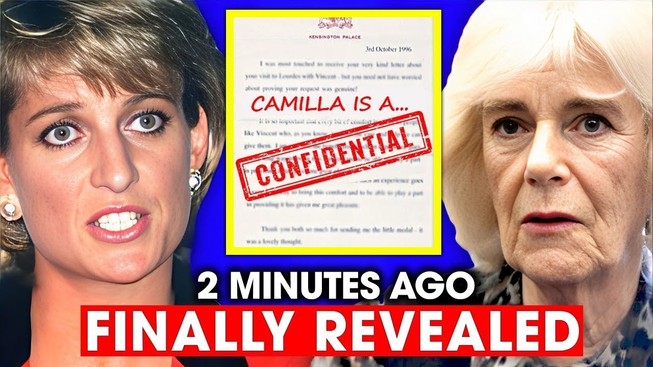 Princess Diana's Private Letter About Camilla Has Finally Been Found