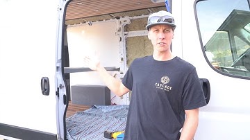 Van Window Install - CR Lawrence T-Vent Slider Window - Dodge Promaster