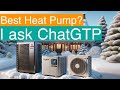 Best Heat Pump according to ChatGPT