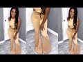 How To Make A Bell Bottom Pants Jumpsuit | Easy DIY Bell Bottom Pants Set | Designisme Daily