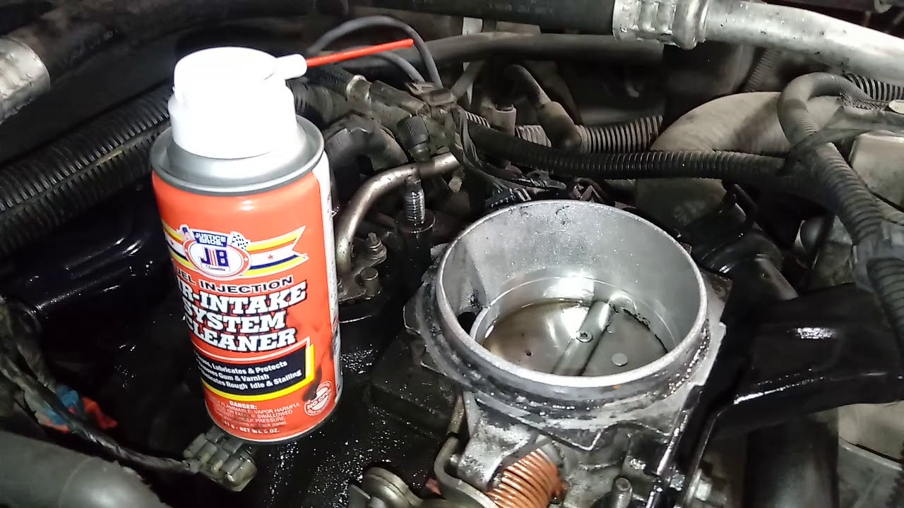 Don't use carb or brake cleaners on your Throttle. we to use