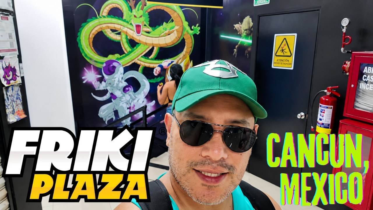 INSIDE the Friki Plaza in Cancun, Mexico | Video Games, Dragonball Z, Manga and a Mexican McDonald's