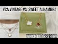 Van Cleef & Arpels Vintage Vs. Sweet Alhambra | Which do I Prefer?