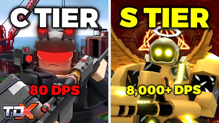 TDX Every Tower Path Tierlist! (Early 2025) | Roblox TDX
