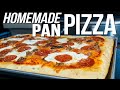 THE BEST HOMEMADE PAN PIZZA | SAM THE COOKING GUY 4K
