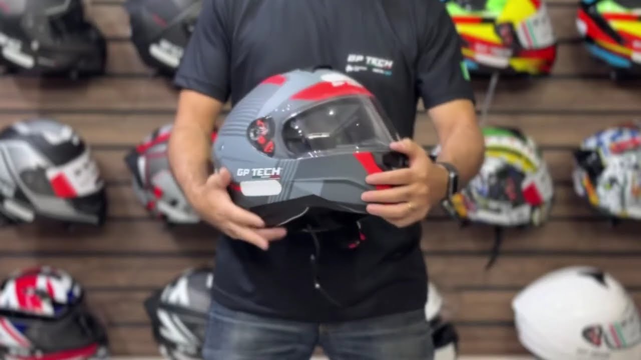 GT プロテクターセット　Mサイズ CAPACETE GP TECH ULTRA SV AIR FOSCO - GP Tech