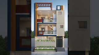 20x40 House Design | Chhote Plot me Luxury Ghar 😍 | Modern Look 🔥 #shorts #houseplan #dreamhome