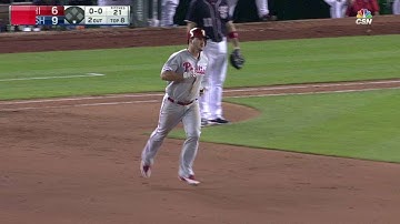 PHI@WSH: Joseph homers to left for second of the game