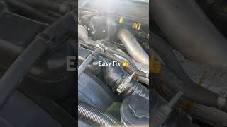 6.7 Powerstroke Cracked Intercooler Coldside Pipe, DIY Roadside Repair
