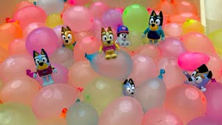 Bluey's Bouncey Rainbow Waterpark Balloons! 🌈 💦 🎈