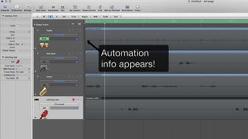 Logic Pro 9 - How to create simple automation
