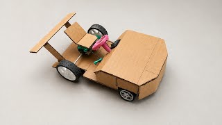 Cordwood Se RC car kaise Banaye l How to make RC car l Mini car kaise Banaye I cordwood se 