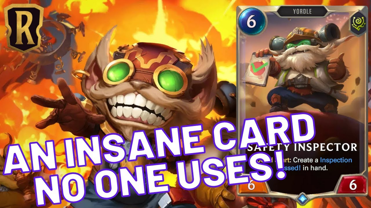 Why Does Everyone Sleep on Safety Inspector??! | Legends of Runeterra