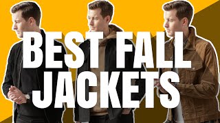 3 Best Fall Jackets Every Guy NEEDS In His Closet | Men's Fashion | Ashley Weston