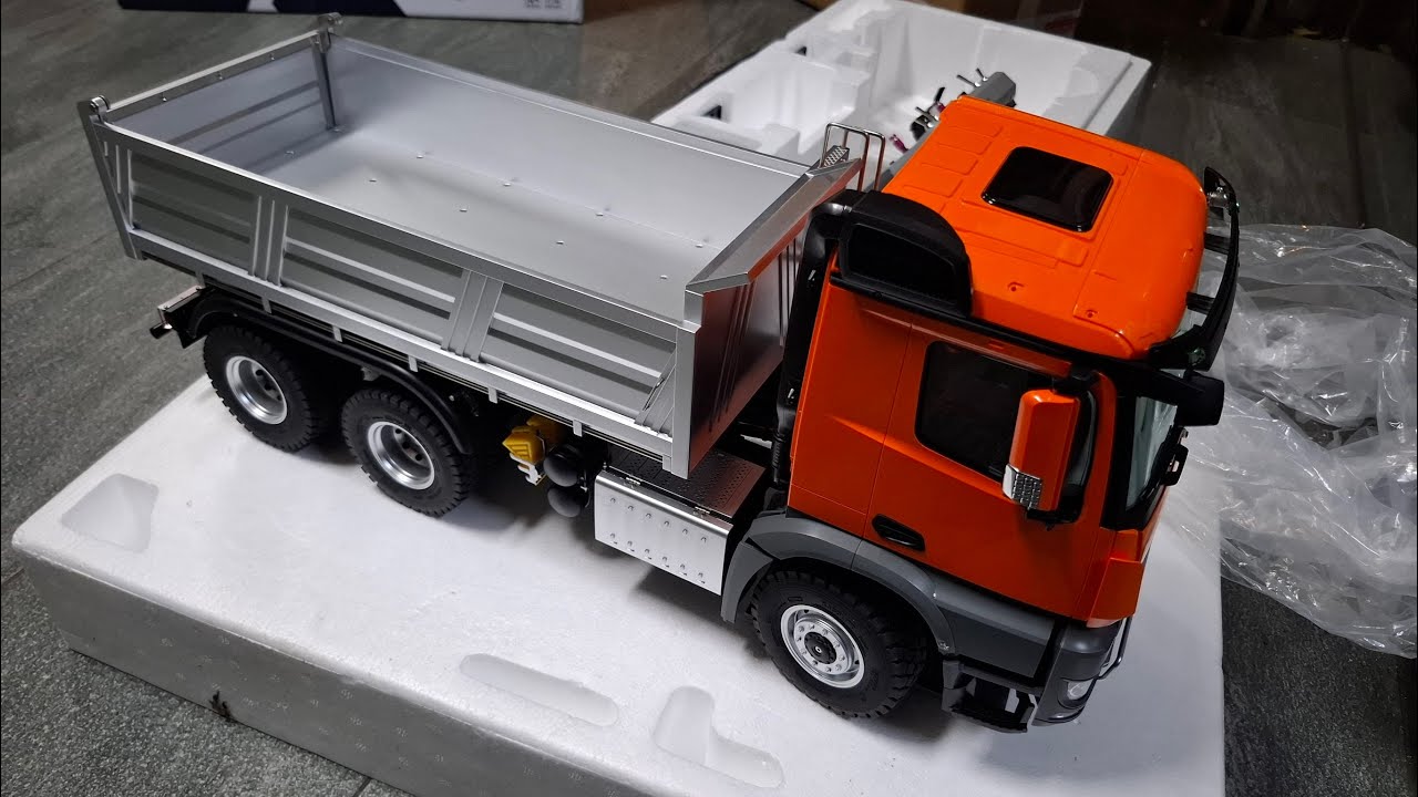 Unboxing 1/14 4x4 Kabolite Electric K5701/K5702 screw drive dumper truck | 卡勃力特 遙控 砂石車 工程車