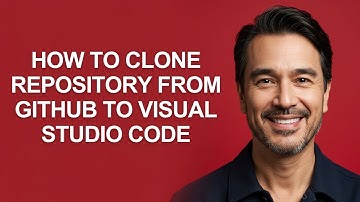 How to Clone Repository From Github to Visual Studio Code - KevinHowTo