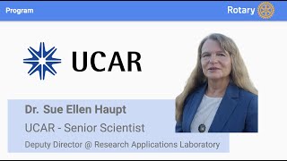 Boulder Flatirons Rotary Club with Dr. Sue Ellen Haupt - October 20, 2021