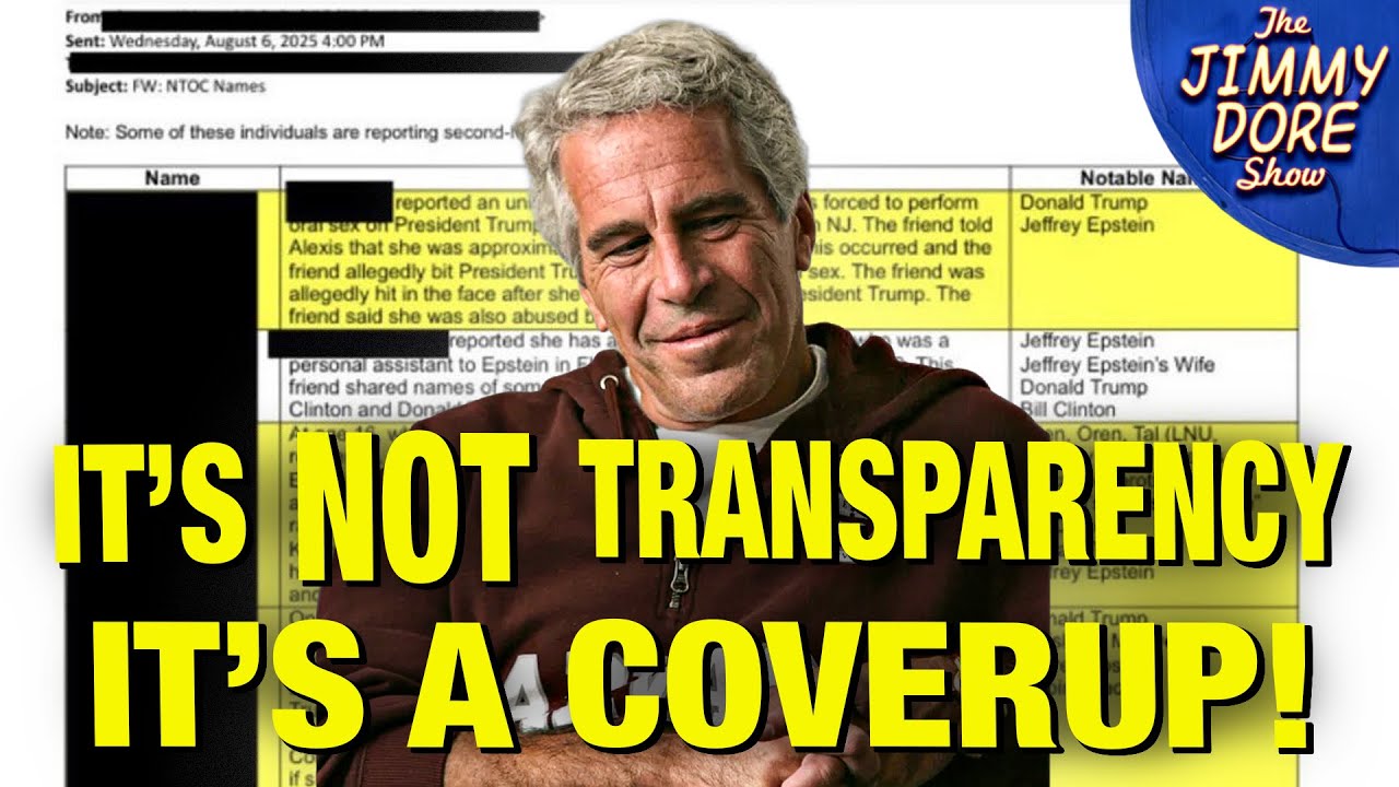 How The Epstein Files Release Is Actually A HUGE COVERUP!