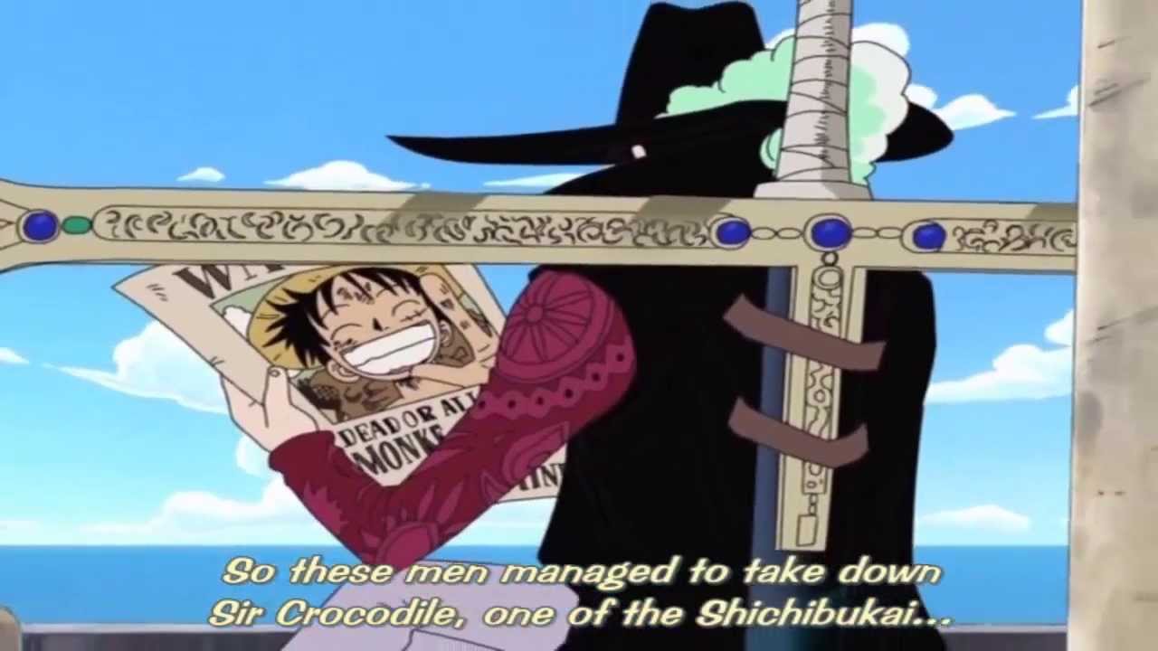 One Piece: Mihawk Remembers Luffy And Zoro [HD] - YouTube