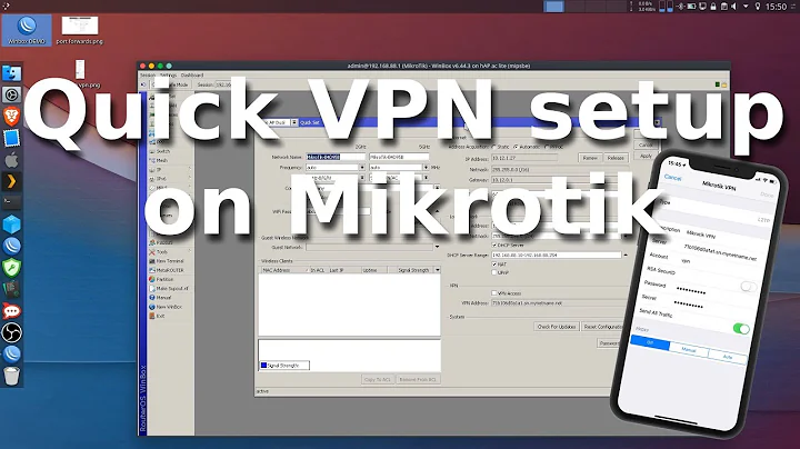 5 - Enable VPN on your Mikrotik router quick and easy