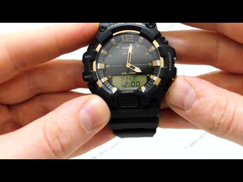 Часы Casio Illuminator HDC-700-9A - Инструкция, как настроить от PresidentWatches.Ru