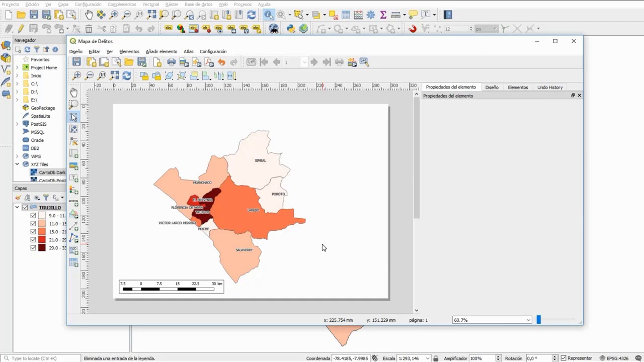 Curso QGIS 3 0 Tema 06 Impresion De Mapas YouTube