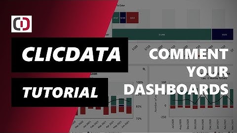 Comment your dashboards with ClicData - ClicData Tutorial