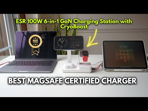 ESR 6-in-1 100W GaN MagSafe Charging Station Review
