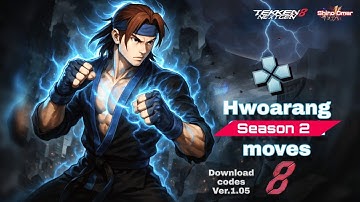 TEKKEN 6 PSP TK8 MOD HWOARANG SEASON 2 / COMBO EXHIBITION