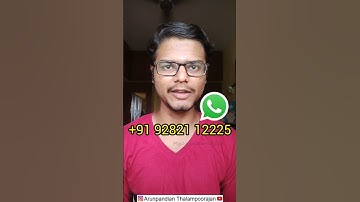 TMB WhatsApp Banking🔥 Share Max || Hacks & Facts | Arunpandian Thalampoorajan | Tamil