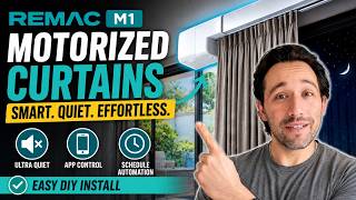 I Installed SMART Motorized Curtains… Now I Can’t Go Back - Remac M1 Review