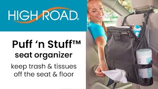 High Road's Seatback Tissue and Trash Station for Cleaner Commutes by High Road Car Organizers 16 views 1 year ago 34 seconds