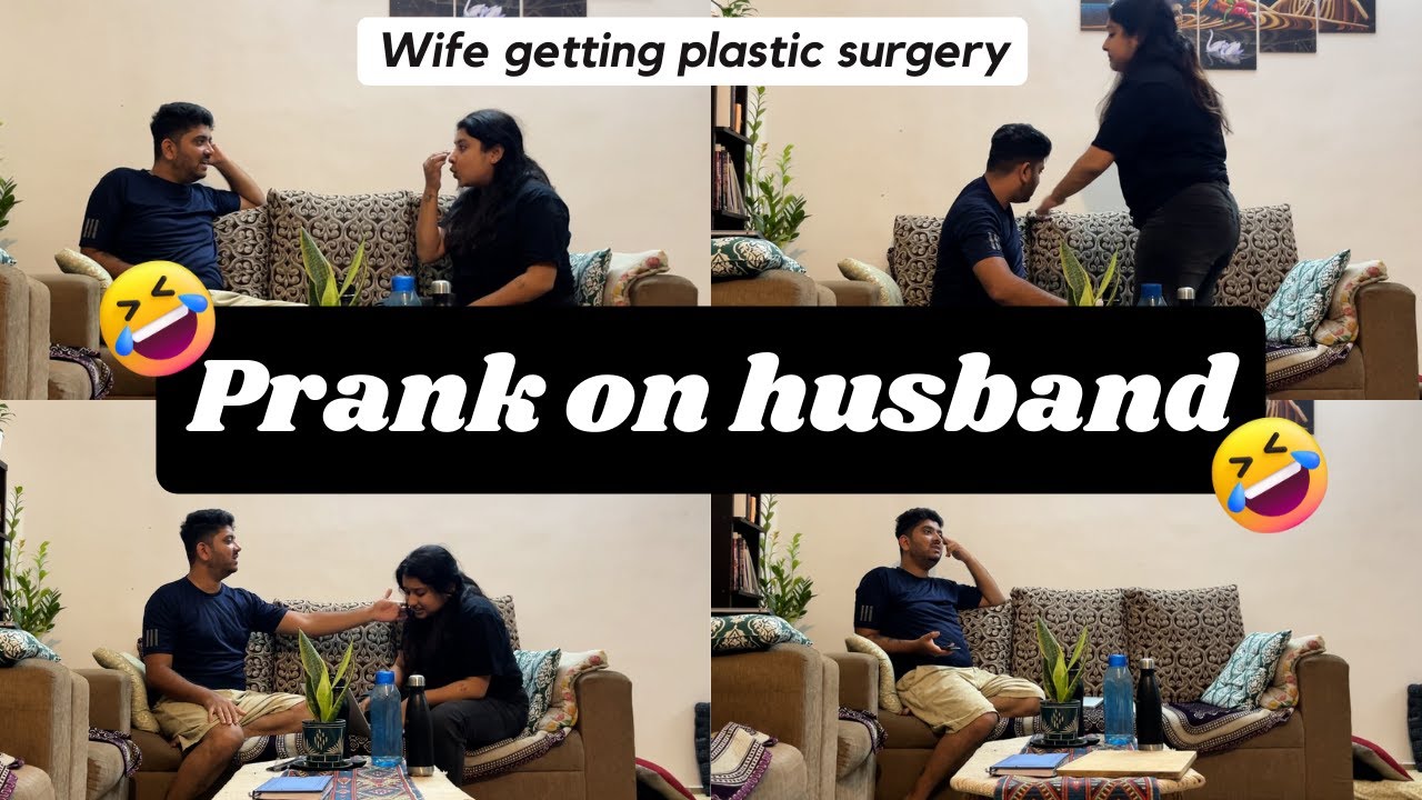 Prank on my Husband | Plastic surgery anthe | Kannada vlog