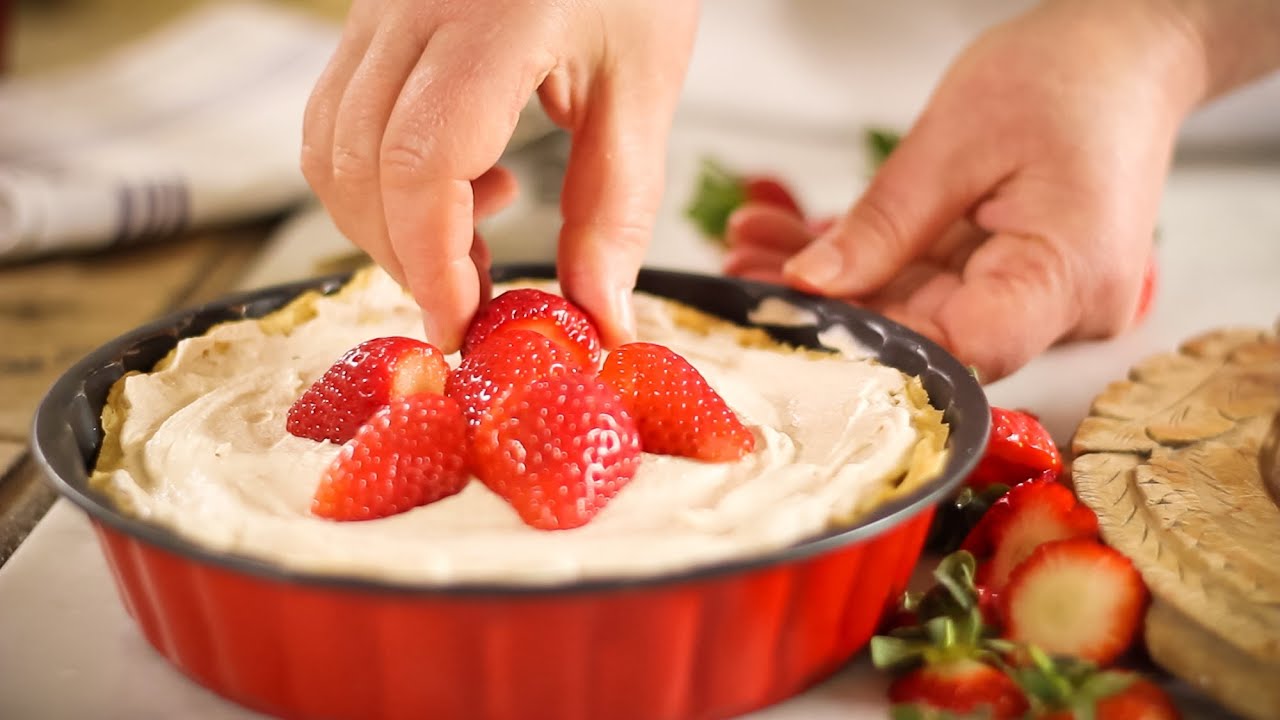 Sweet Eve Strawberry Ricotta Lemon And Cream Tart Youtube