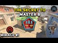 HOW TO PLAY B SITE MIRAGE (CT) - CS2 TIPS AND TRICKS MIRAGE #1