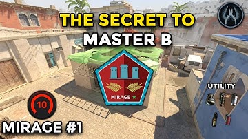 HOW TO PLAY B SITE MIRAGE (CT) - CS2 TIPS AND TRICKS MIRAGE #1