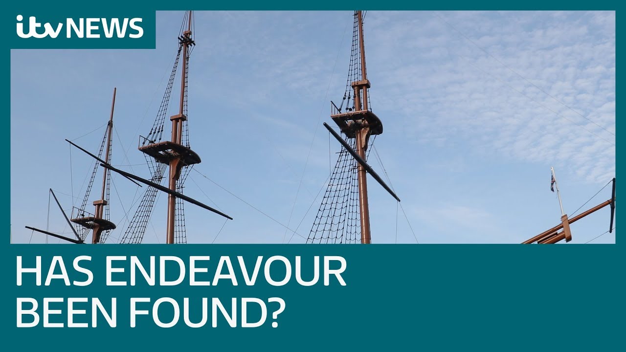Researchers may have found Captain Cook's ship Endeavour ITV News