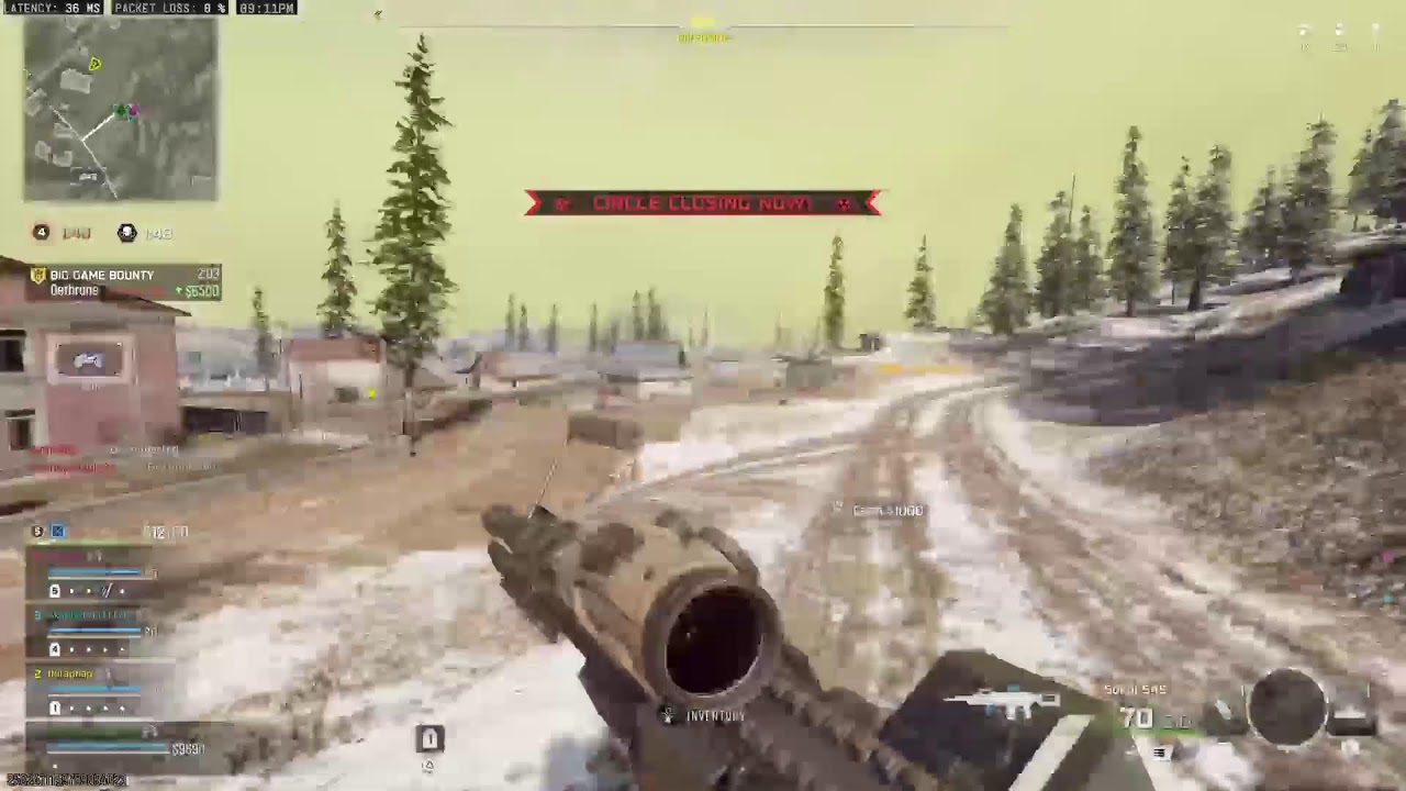 warzone2 verdanskPS5 PRO ชนะ 464/1000 เป้าหมาย 1000 แชมป์