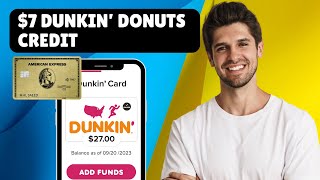 How To Use Your AMEX Gold $7 Dunkin’ Credit (Monthly Credit Explained!)