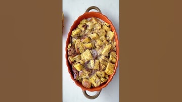 Pumpkin French Toast Bake from Trader Joe