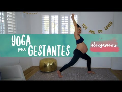 Vídeo: Um Conjunto De Exercícios: Ioga Para Mulheres Grávidas