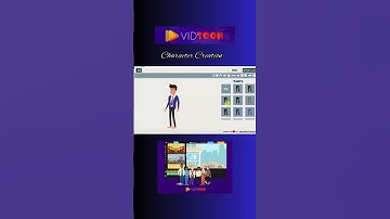 Vidtoon: Character Creation 💃#videomakerapp #shorts