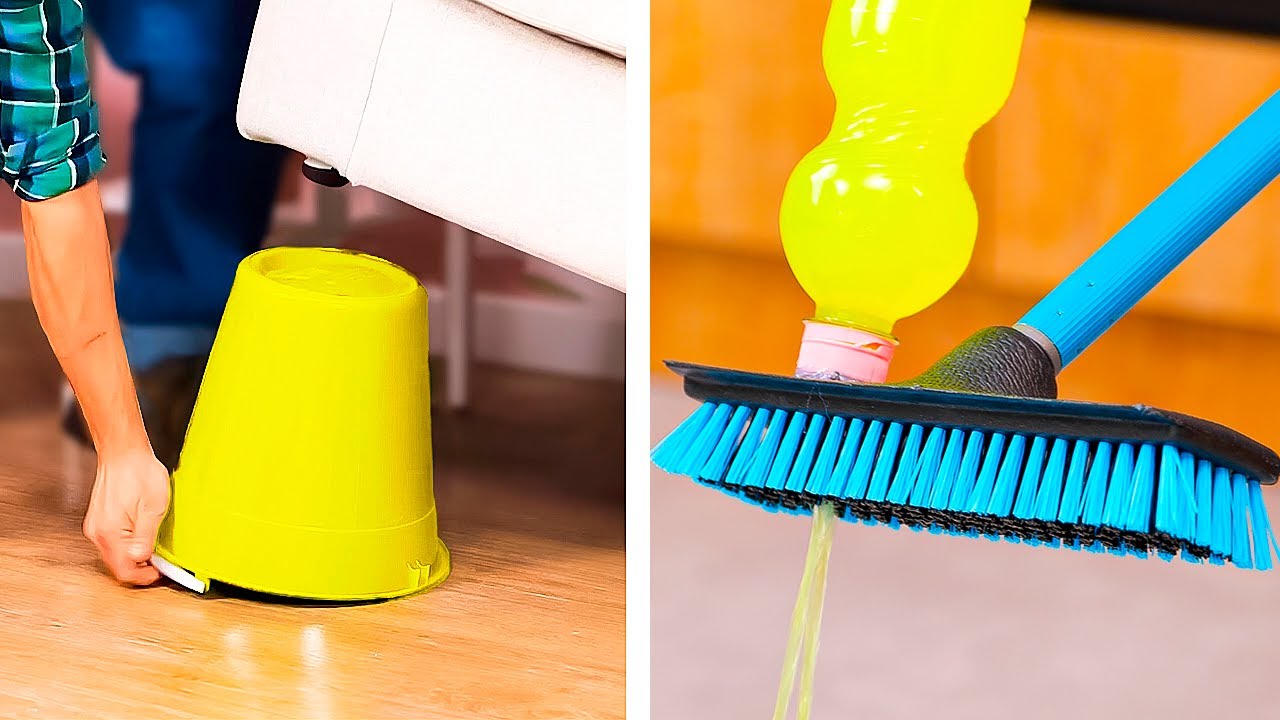 AMAZING HOME CLEANING TIPS AND HACKS TO MAKE LIFE EASIER - YouTube