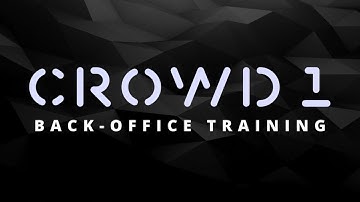 Crowd1 - Updated BackOffice