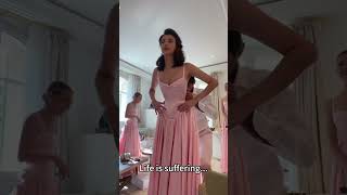 Life is suffering #wedding #bridesmaid