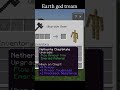 Minecraft Earth God Armor Upgrade! 🌍⚡ #minecraft